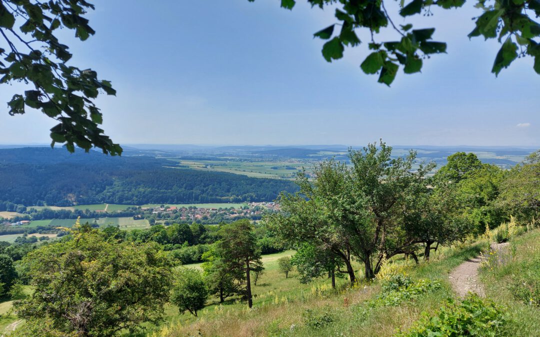 19. Juni 2021 – Von Zapfendorf über den Staffelberg nach Bad Staffelstein, 21 km